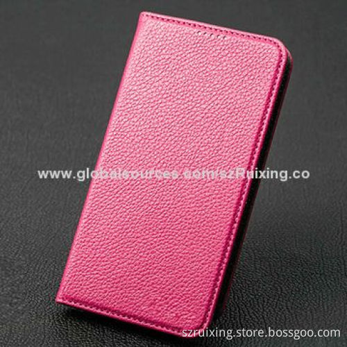 Genuine Leather Mobile Phone Cases for Samgsung Galaxy Note 3 Lite, Elegant Style